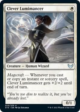 Clever Lumimancer 010/275- Strixhaven: School of Mages (STX) Strixhaven: School of Mages