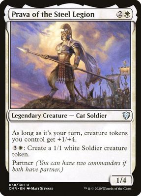 Prava of the Steel Legion 038/361- Commander Legends (CMR) Commander Legends