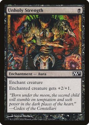Unholy Strength 119/249- Magic 2011 (M11) (M11) Magic 2011 (M11)
