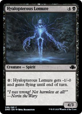 Hyalopterous Lemure 089/261- Dominaria Remastered (DMR) Dominaria Remastered