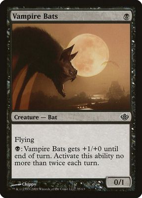 Vampire Bats 35/63- Duel Decks: Garruk vs. Liliana (DDD) Duel Decks: Garruk vs. Liliana