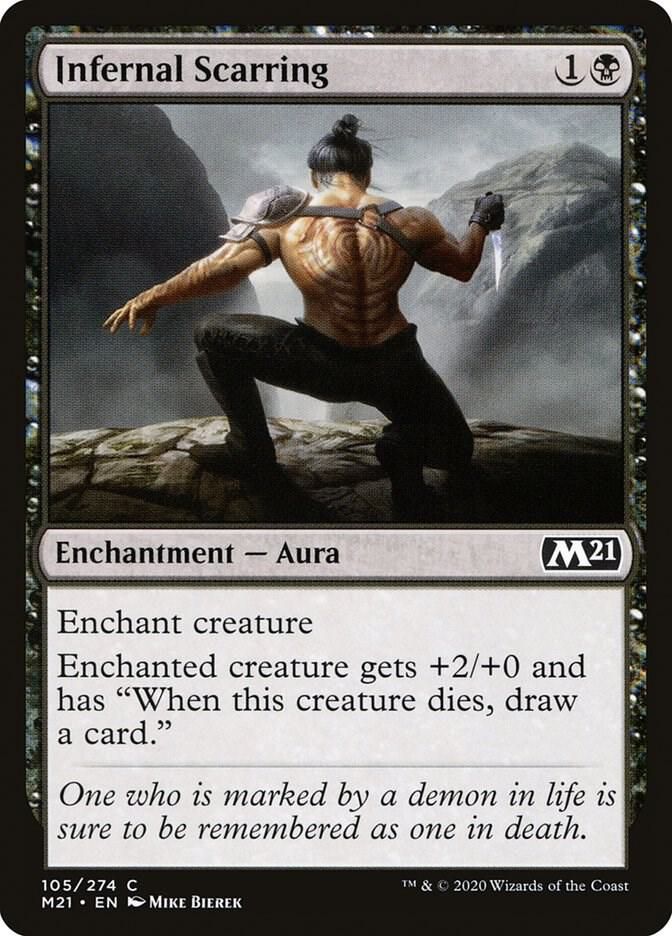 Infernal Scarring 105/274 - Core Set 2021 (M21)