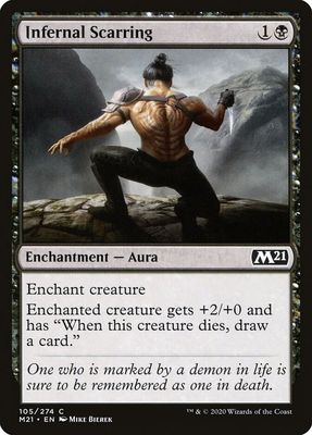Infernal Scarring 105/274 - Core Set 2021 (M21)
