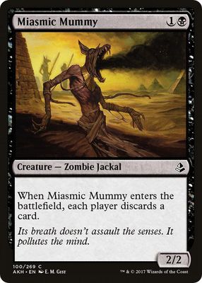 Miasmic Mummy 100/269 - Amonkhet (AKH) (Español)
