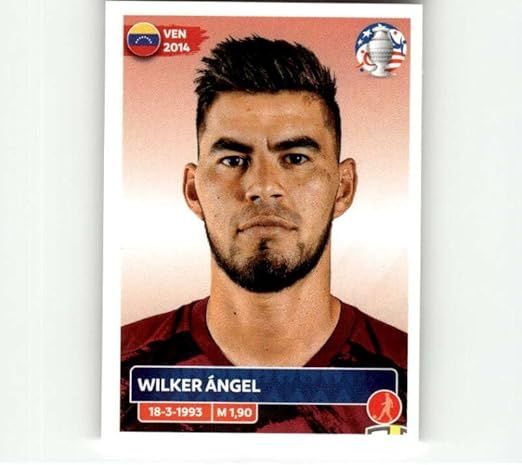 Wilker Angel Venezuela 2024 Panini CONMEBOL Copa America Sticker #VEN6