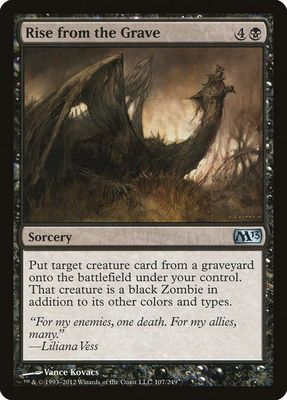 Rise from the Grave 107/249 - Magic 2013 (M13) Singles