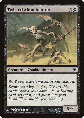 Twisted Abomination 129/210 - Conspiracy (CNS)