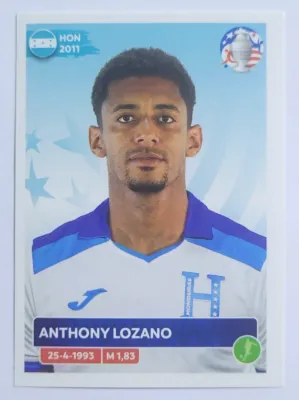 ANTHONY LOZANO Pegatina Panini COPA AMÉRICA EE. UU. 2024  HON20  Honduras