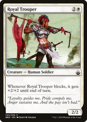 Royal Trooper 104/254 - Battlebond (BBD)