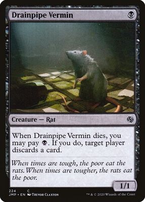 Drainpipe Vermin 224- Jumpstart (JMP) Jumpstart