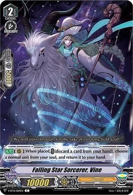 Falling Star Sorcerer, Vine - V-BT12: Divine Lightning Radiance (V-BT12) V-BT12: Divine Lightning Radiance