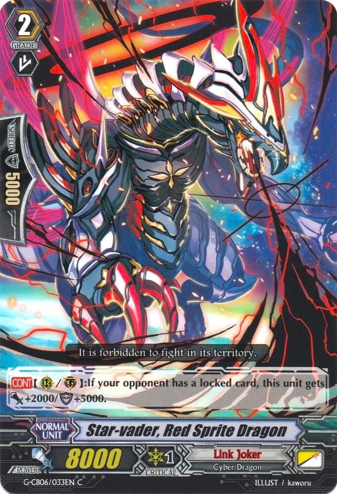 Star-vader, Red Sprite Dragon - G-CB06: Rondeau of Chaos and Salvation (G-CB06)