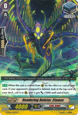 Rendering Deletor, Efames - G-CB06: Rondeau of Chaos and Salvation (G-CB06)
