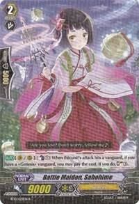 Battle Maiden, Sahohime - BT10: Triumphant Return of the King of Knights (BT10) foil