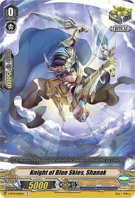 Knight of Blue Skies, Shanak - V-BT12: Divine Lightning Radiance (V-BT12)