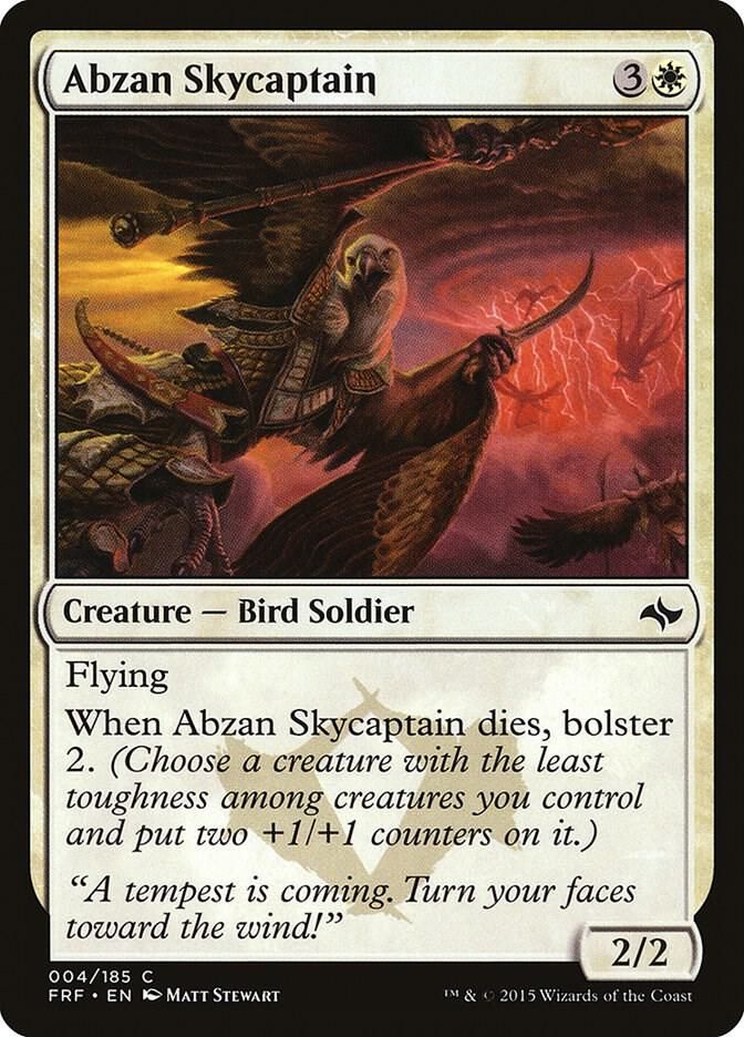 Abzan Skycaptain 004/185 - Fate Reforged (FRF)