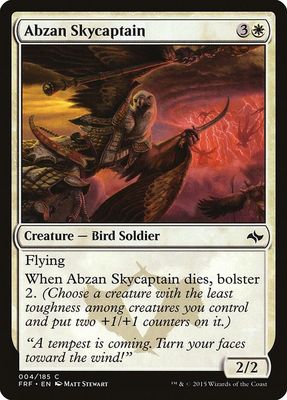 Abzan Skycaptain 004/185 - Fate Reforged (FRF)