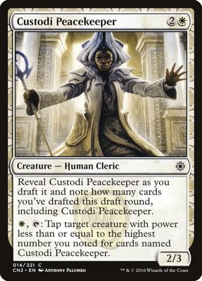 Custodi Peacekeeper 014/221 - Conspiracy: Take the Crown (CN2)