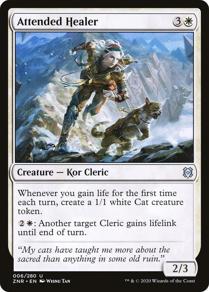 Attended Healer 006/280 - Zendikar Rising (ZNR)