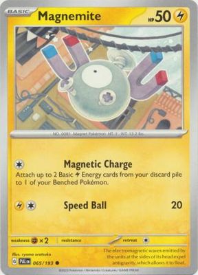 Magnemite - 065/193 - Common Scarlet &amp; Violet: Paldea Evolved Singles