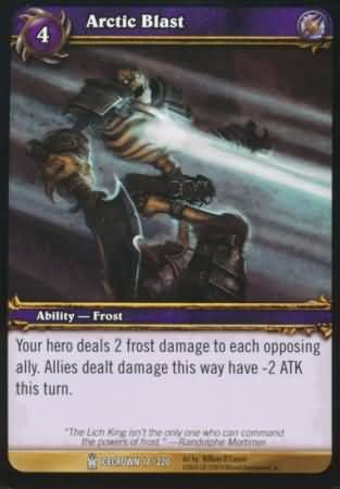 Arctic Blast - 17/220 - Common WoW: Icecrown