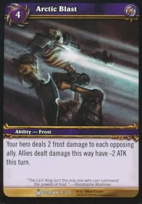 Arctic Blast - 17/220 - Common WoW: Icecrown