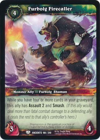 Furbolg Firecaller - 180/240 - Common WoW: War of the Ancients