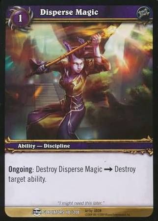Disperse Magic - 48/208 - Common WoW: Blood of Gladiators