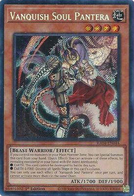 Vanquish Soul Pantera (Secret Rare) - Quarter Century Stampede Quarter Century Stampede