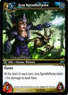 Izza Spindleflame - 122/246 - Common WoW: Fires of Outland