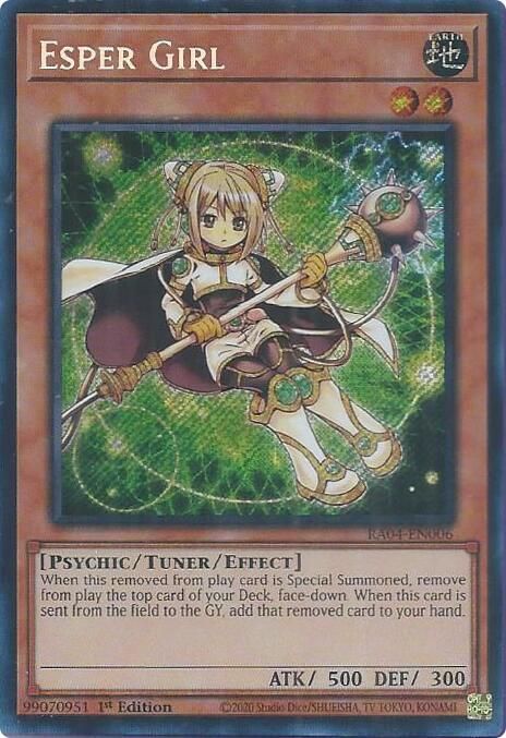Esper Girl (Secret Rare) - Quarter Century Stampede Quarter Century Stampede