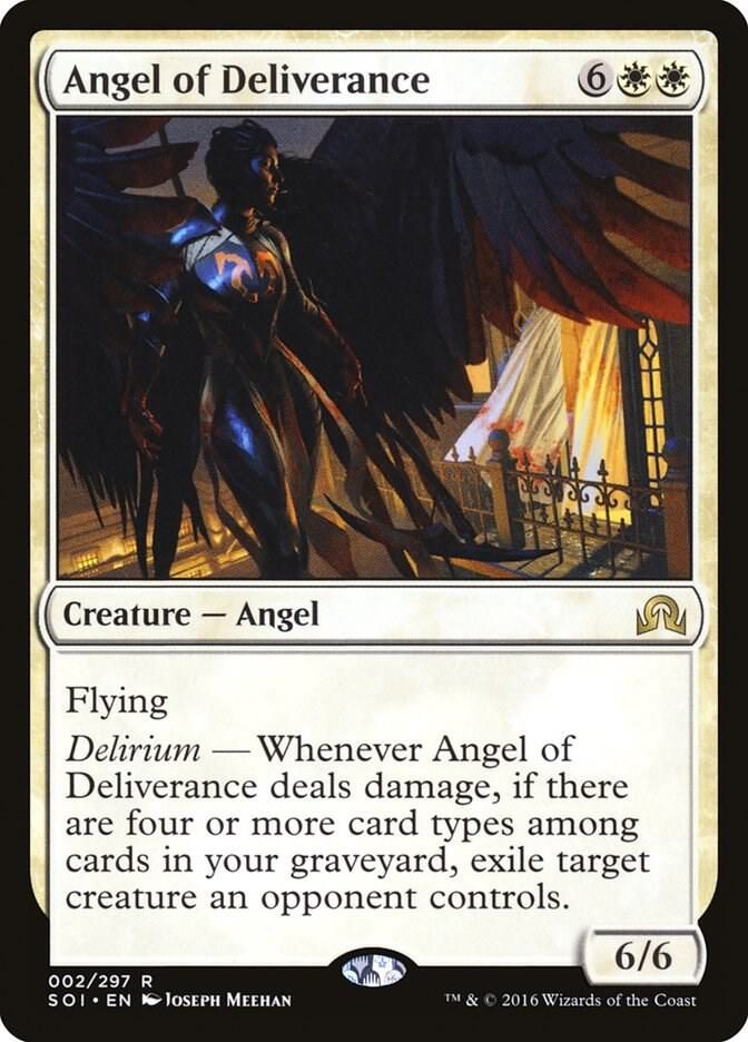 Angel of Deliverance 002/297 - Shadows over Innistrad (SOI)