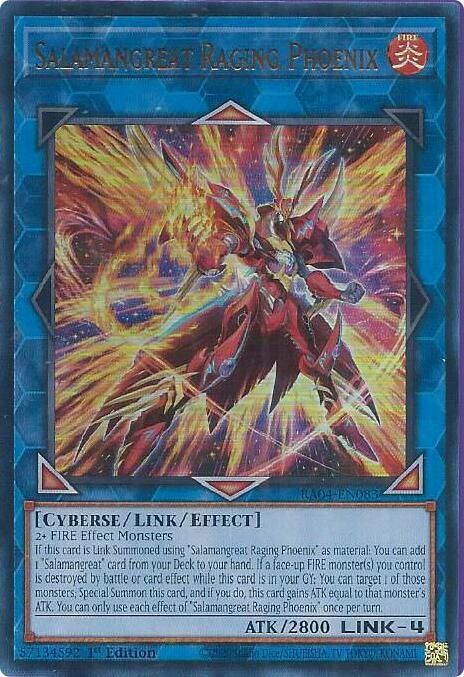 Salamangreat Raging Phoenix (UR) - Quarter Century Stampede Quarter Century Stampede