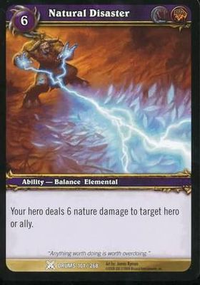 Natural Disaster - 101/268 - Common WoW: Drums of War