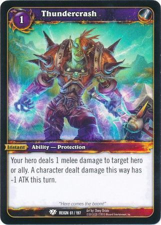 Thundercrash - 61/197 - Common WOW: Reign of Fire