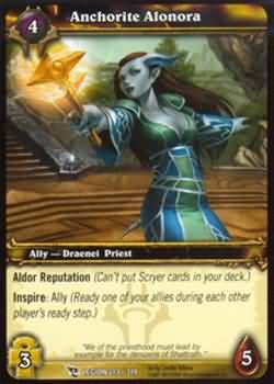 Anchorite Alonora - 213/319 - Common WoW: March of the Legion