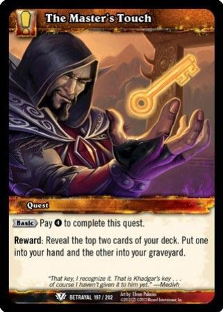The Master&#39;s Touch - 197/202 - Common WoW: Betrayal of the Guardian