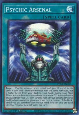 Psychic Arsenal - PHNI-EN082 - Super Rare 1st Edition Phantom Nightmare 1st Edition Singles