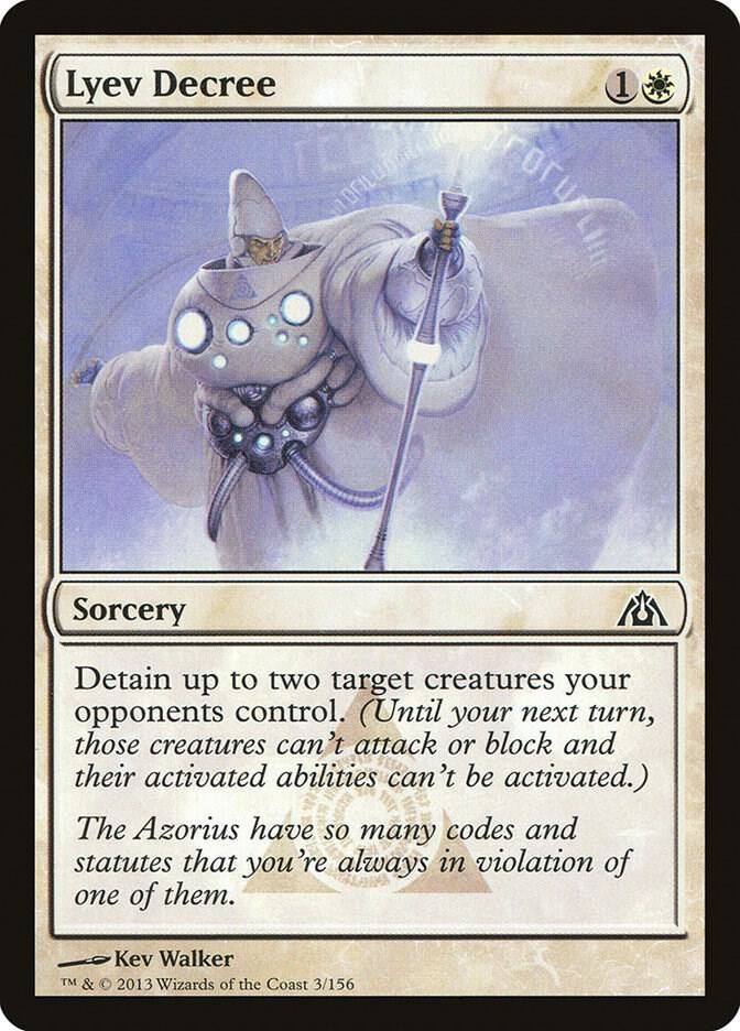 Lyev Decree 3/156 - Dragon&#39;s Maze (DGM)