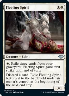 Fleeting Spirit 014/277 - Innistrad: Crimson Vow Singles