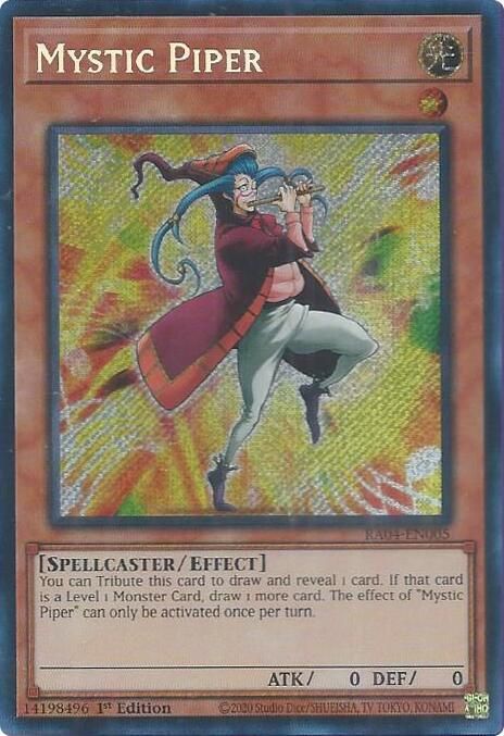 Mystic Piper (Secret Rare) - Quarter Century Stampede Quarter Century Stampede