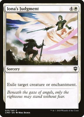 Iona&#39;s Judgment 025/361 - Commander Legends (CMR)