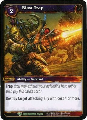 Blast Trap - 44/270 - Uncommon WoW: Worldbreaker