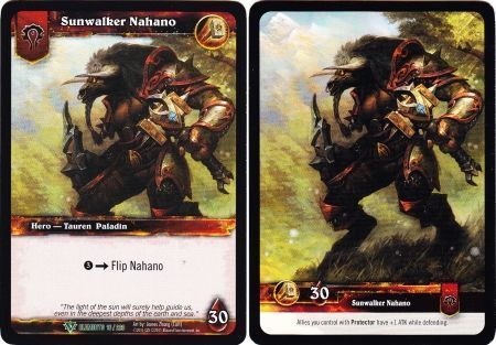 Sunwalker Nahano - - Elements 16/220 World of Warcraft Promo Singles