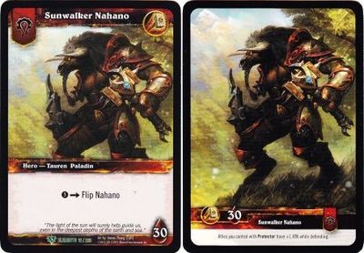 Sunwalker Nahano - - Elements 16/220 World of Warcraft Promo Singles