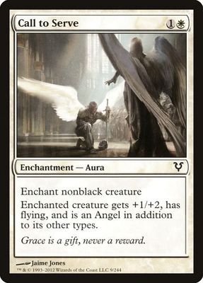 Call to Serve 9/244 - Avacyn Restored (AVR)