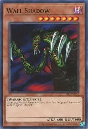 Wall Shadow - SRL-EN056 - Common Unlimited (25th Reprint) Spell Ruler 25th Anniversary Singles
