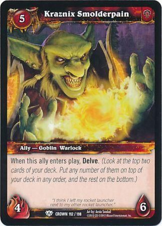 Kraznix Smolderpain - 112/198 - Common WoW: Crown of the Heavens