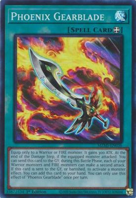 Phoenix Gearblade - MZMI-EN036 - Super Rare 1st Edition Maze of Millennia 1st Edition Singles