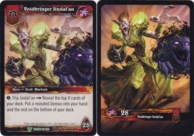 Voidbringer Jindal&#39;an - Throne 20/263 World of Warcraft Promo Singles